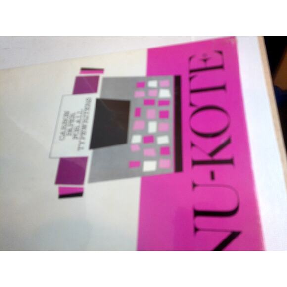 Vintage Nu-Kote Carbon Paper For All Typewriters  8-1/4 X 14-1/2 100 Sheets New - Picture 3 of 5